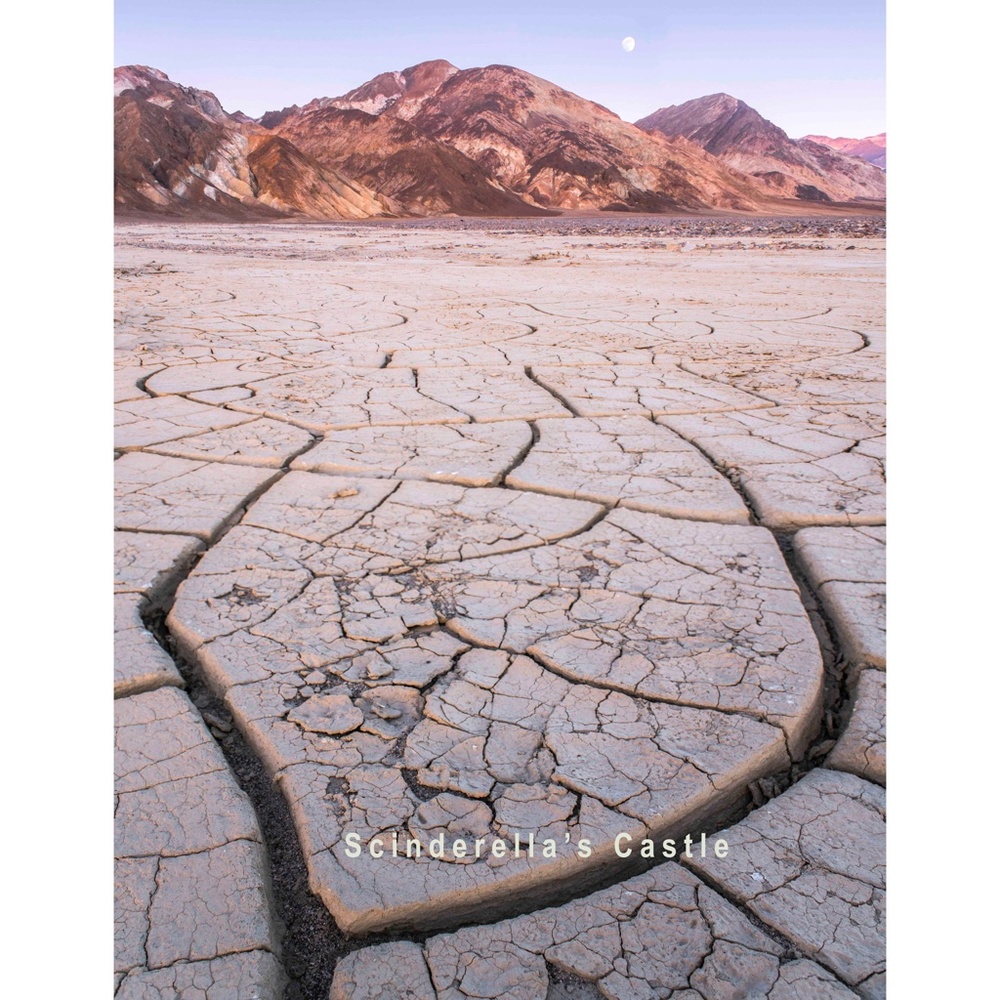 DEATH VALLEY Mud Cracks Color Photography Print